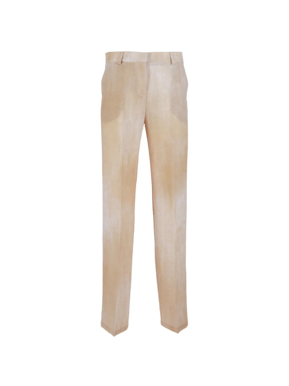 Ermanno Scervino logo-embroidered trousers - Toni neutri