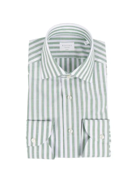 Xacus Travel Shirt stripe-print shirt