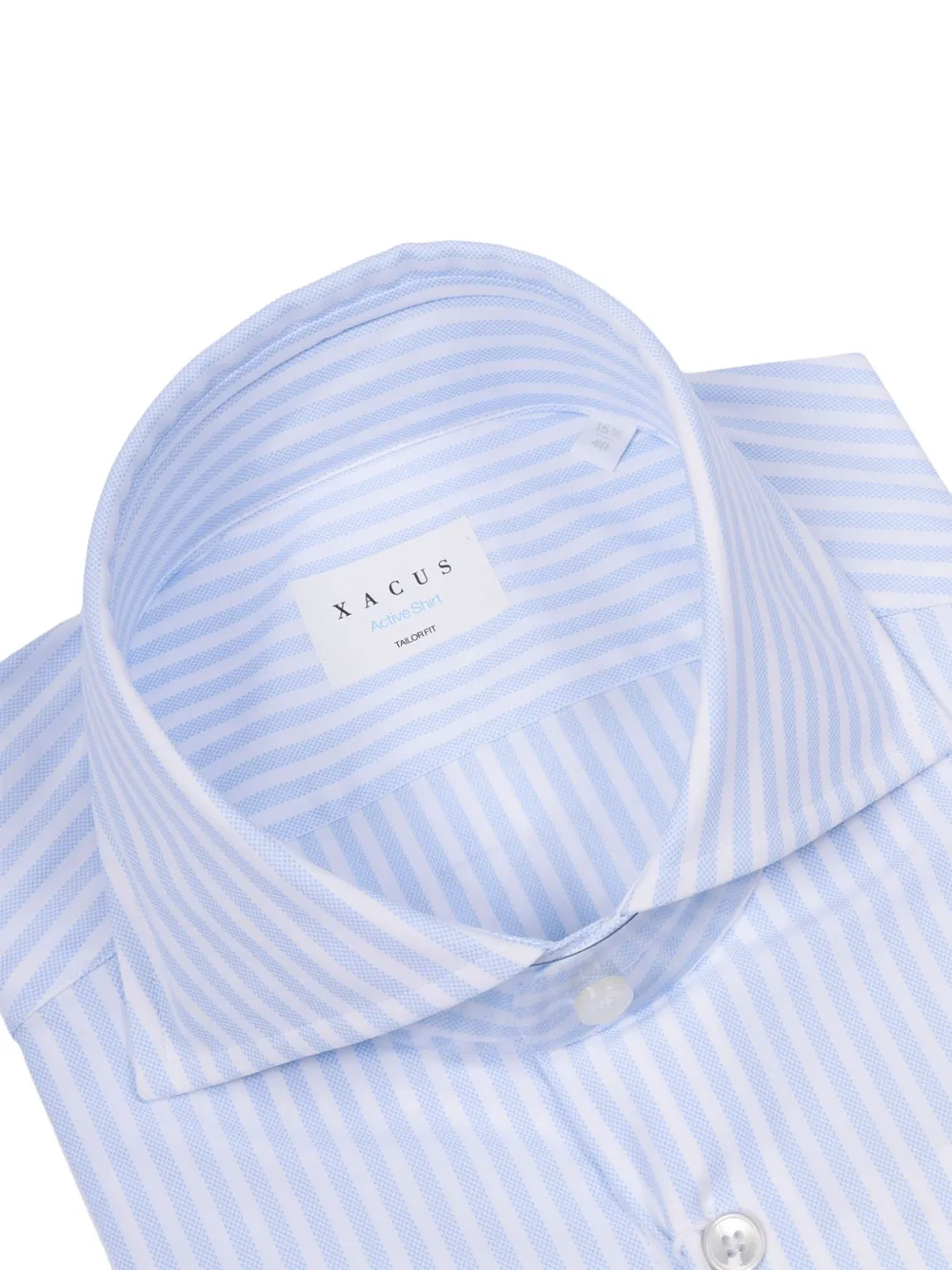  Xacus Camicia Active A Righe - Blu 