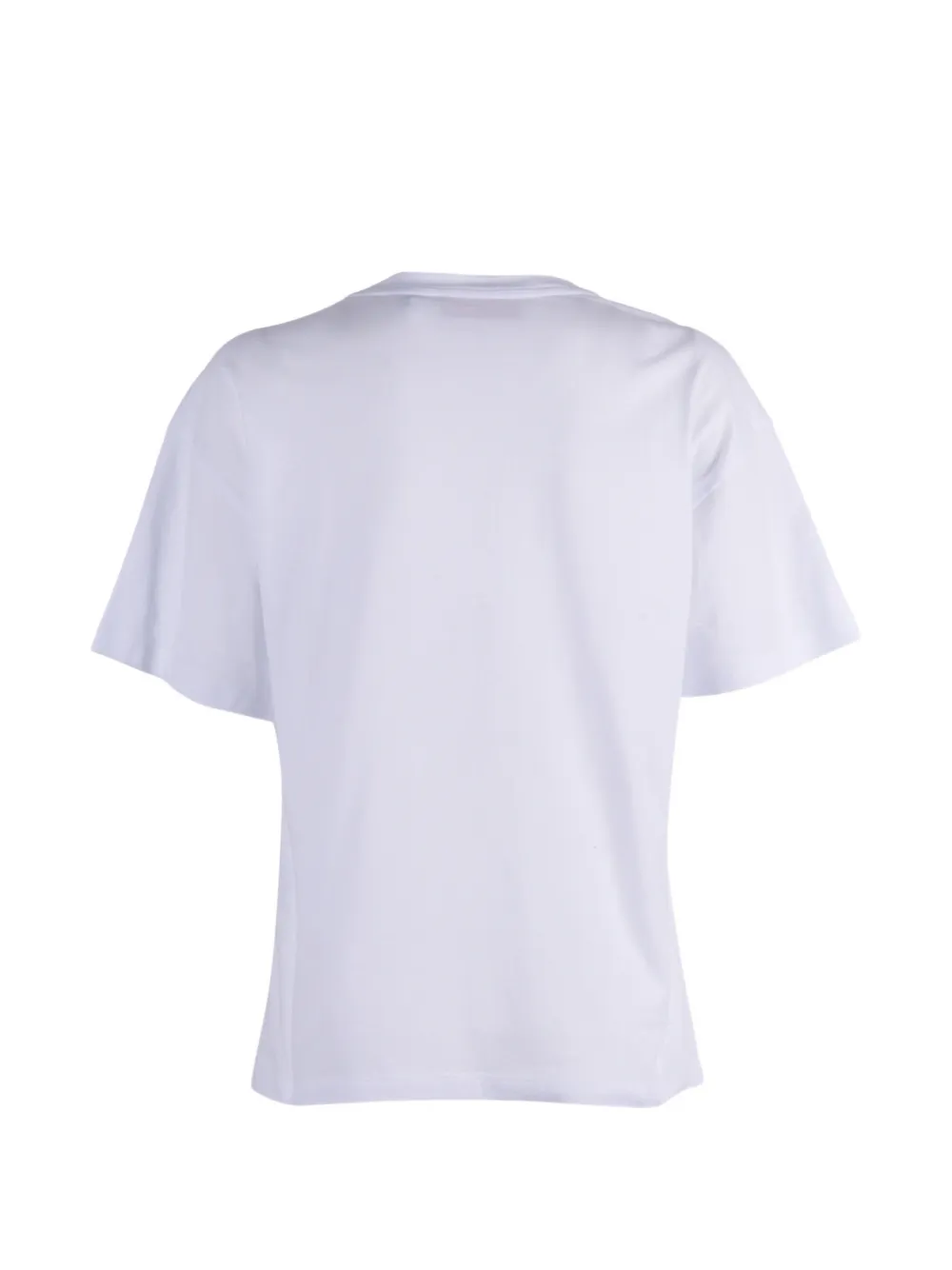 Ermanno Scervino T-shirt met geborduurd logo Wit