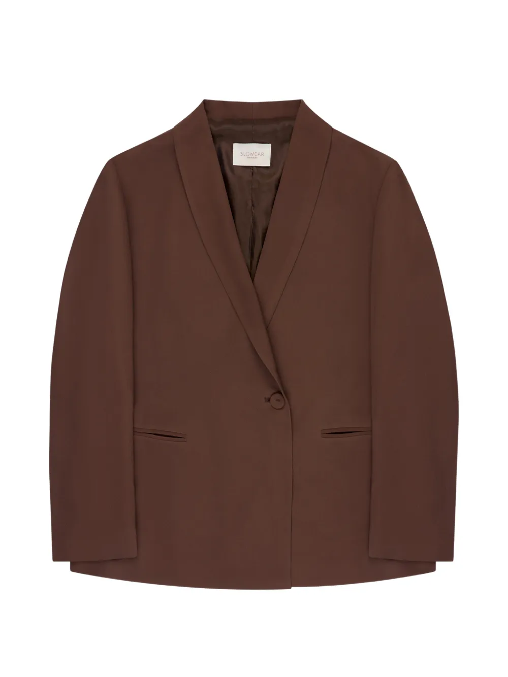 Montedoro wide-fit blazer - Marrone