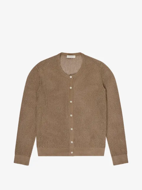 Zanone open-knit cardigan