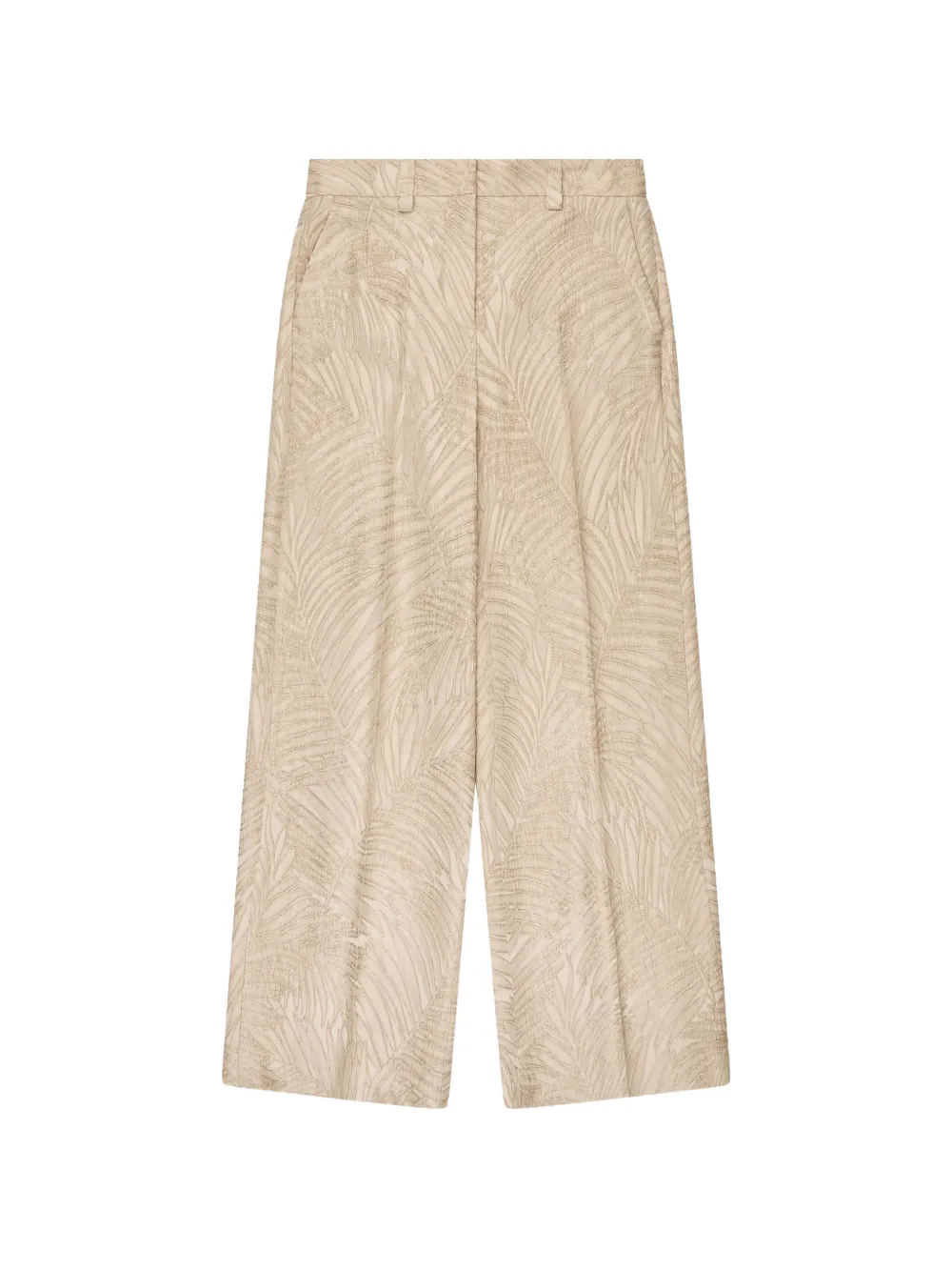 Incotex jacquard straight trousers - Toni neutri