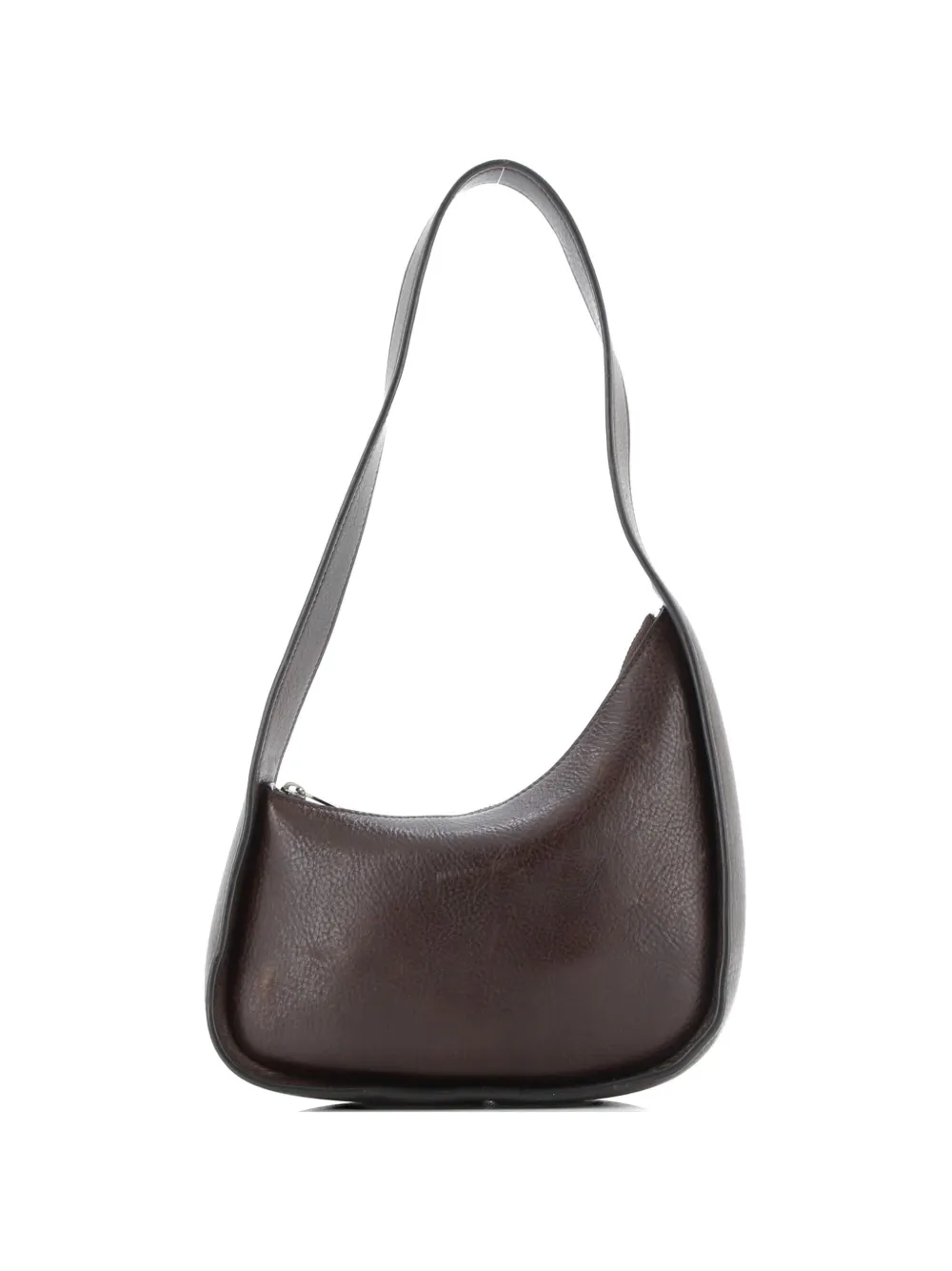 The Row Pre-Owned Half Moon Shoulder Bag Leather hobo bag - Marrone