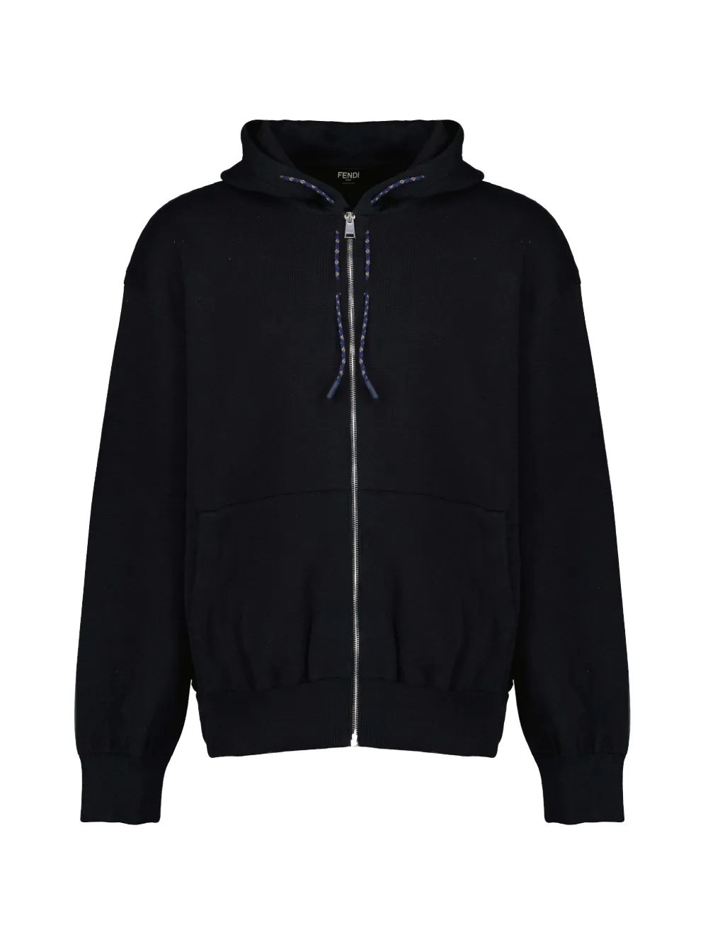 FENDI zip hoodie - Blue