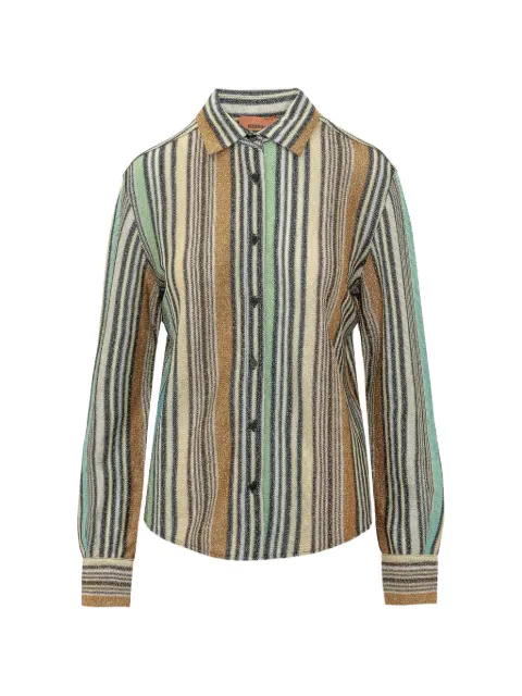 Missoni playera con hilos metalizados