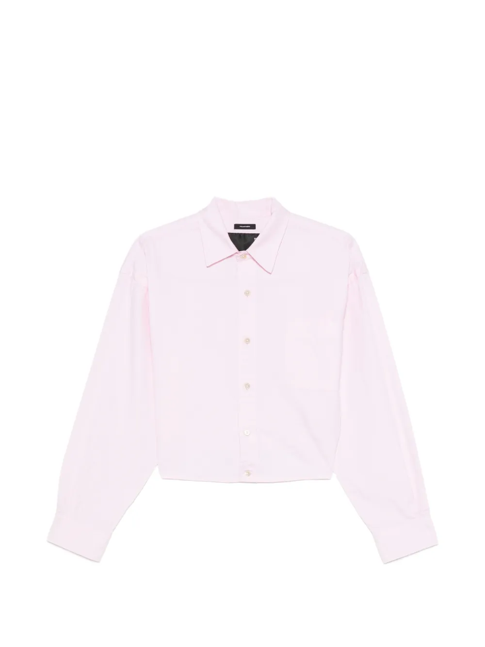R13 Split Hem Shirt light pink