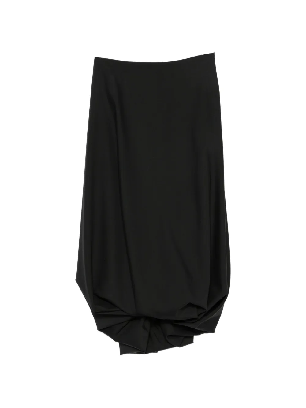 Róhe twisted skirt - Nero