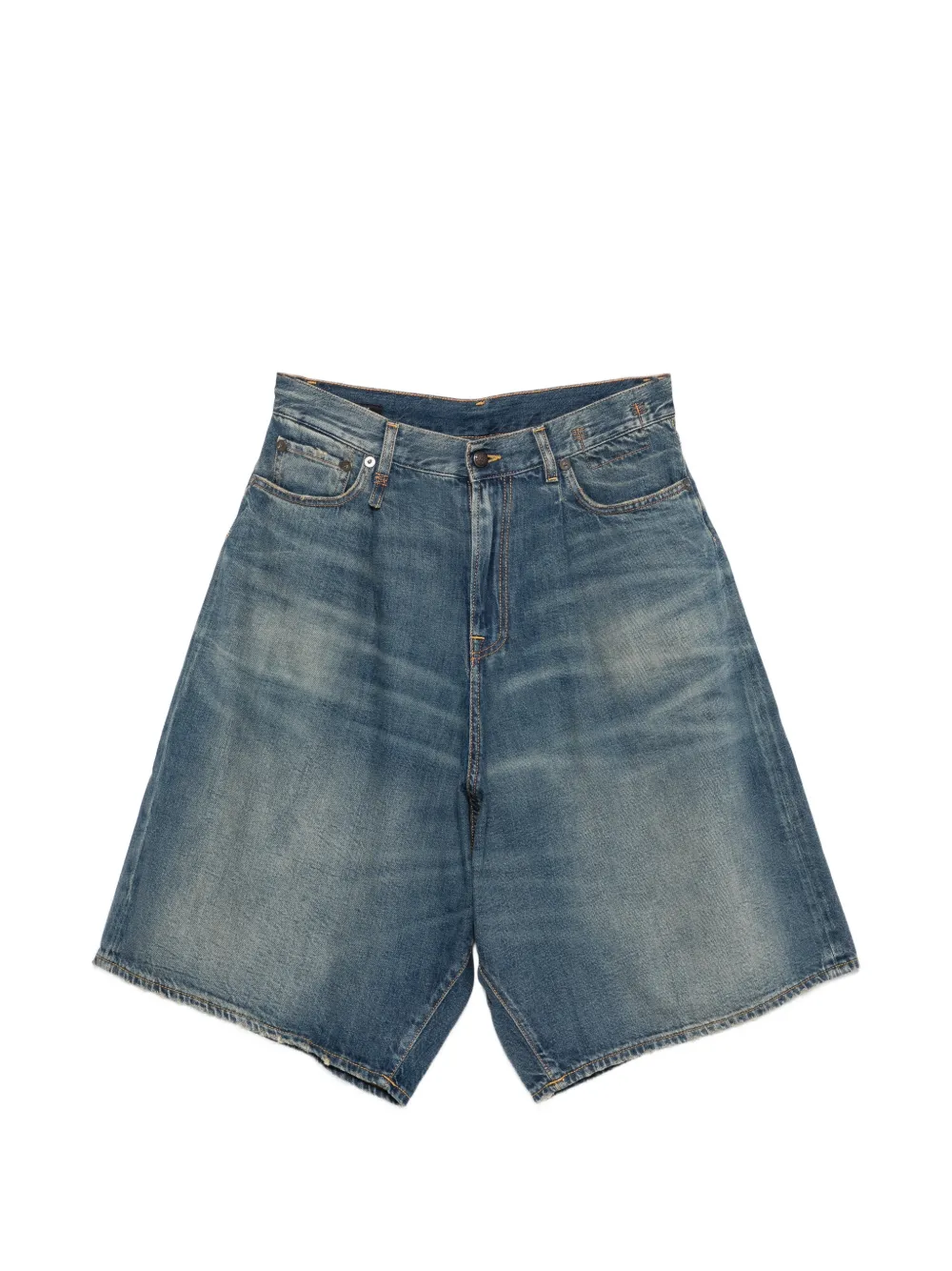 R13 Jesse denim shorts - Blu