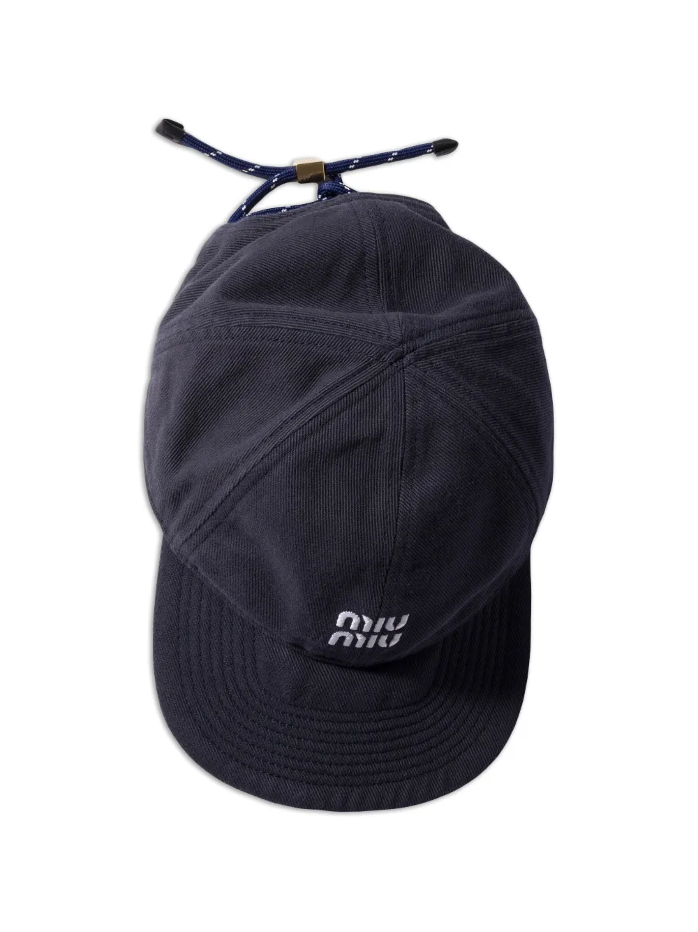  Miu Miu Gorra Vaquera - Azul 