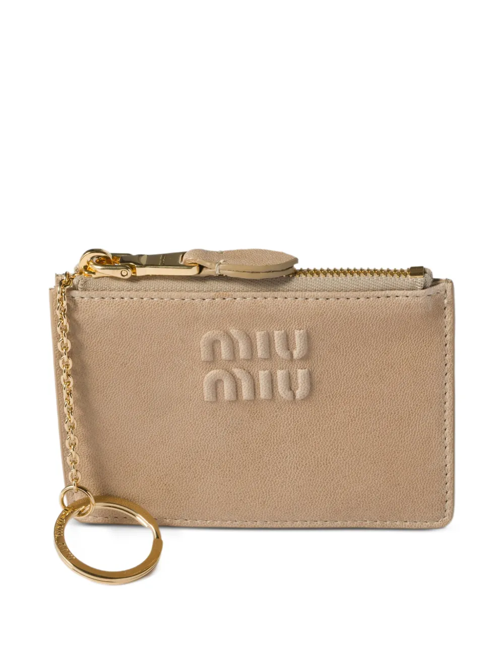 Mui@　リクエスト商品 Miu Miu カードケース | ニュートラル | FARFETCH JP