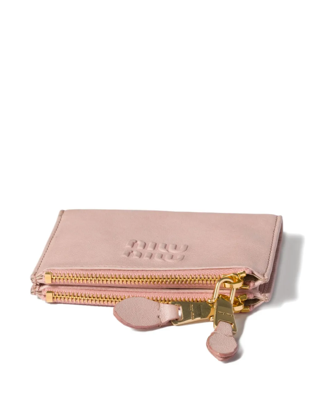  Miu Miu Small Nappa Leather Wallet - Pink 