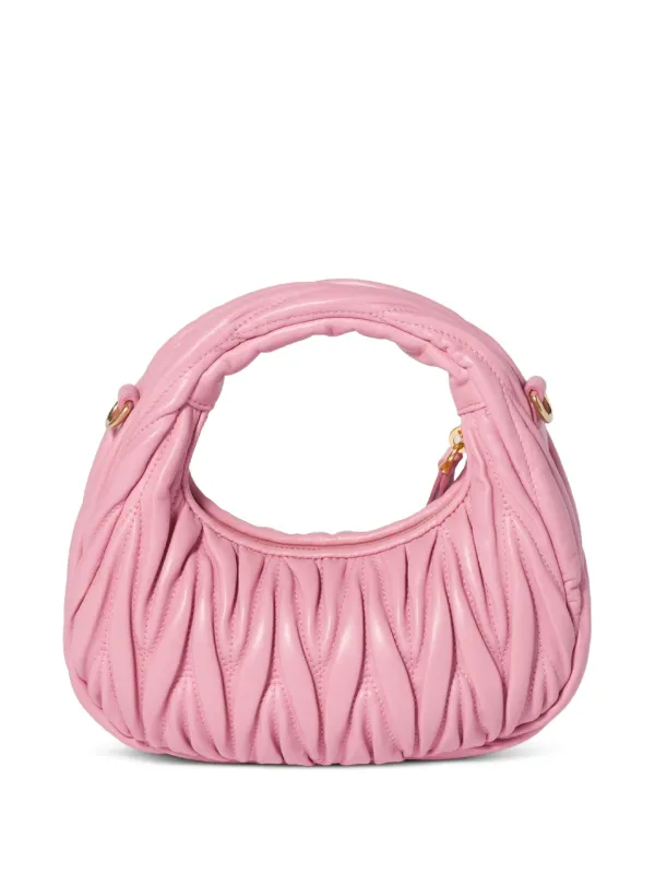 Miu Miu Wander Matelassé Nappa Leather Shoulder Bag mini-bag