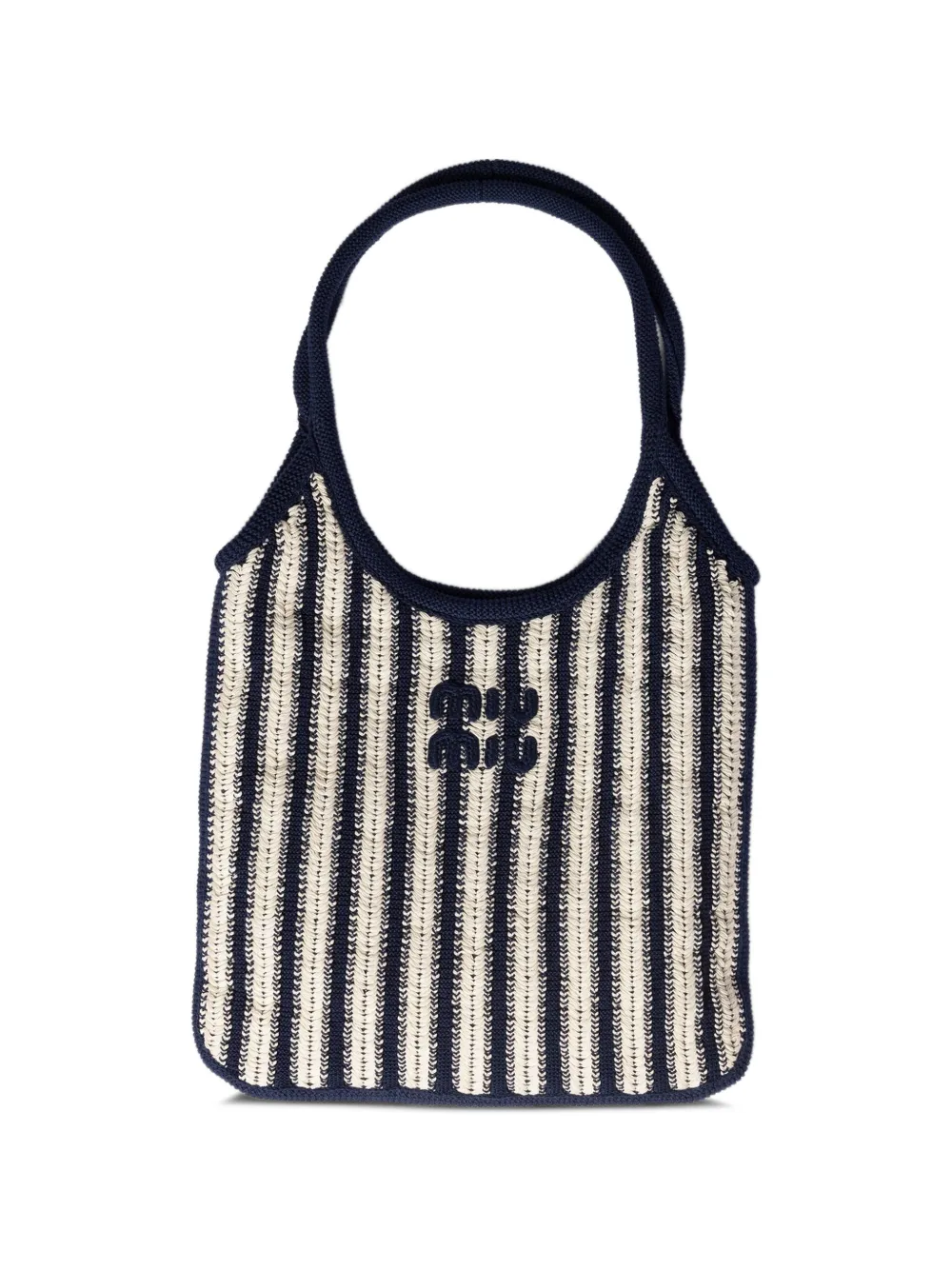 Miu Miu Ivy crochet bag - Blu