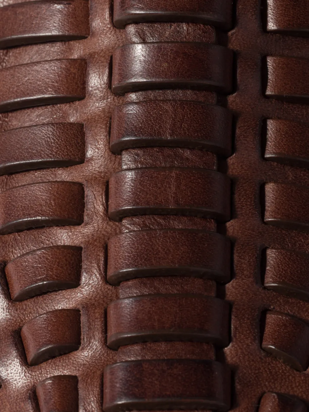 Miu Leren slingback loafers Bruin