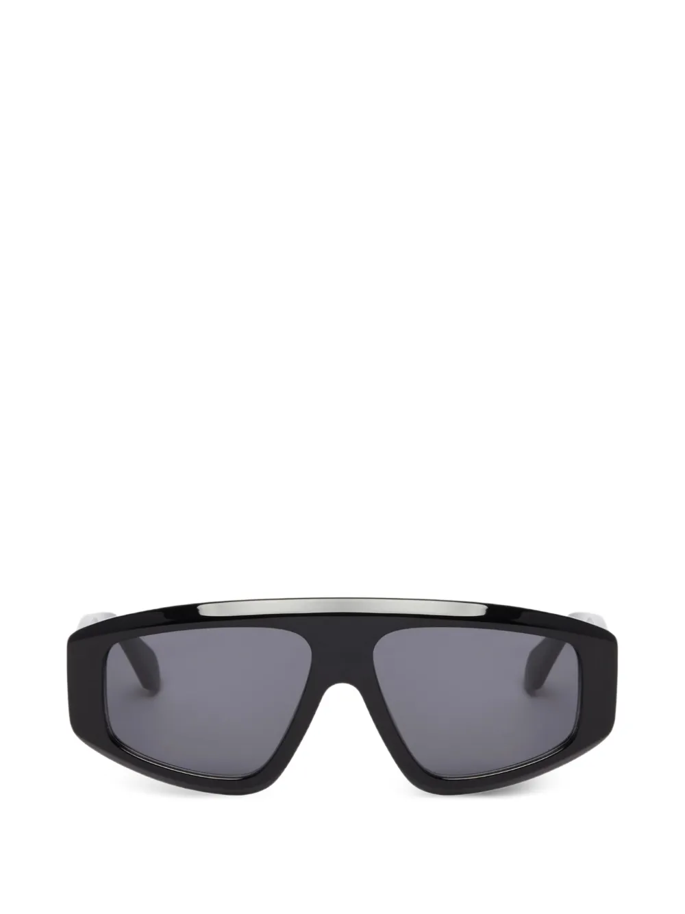 Alaia Eyewear Mask zonnebril Zwart