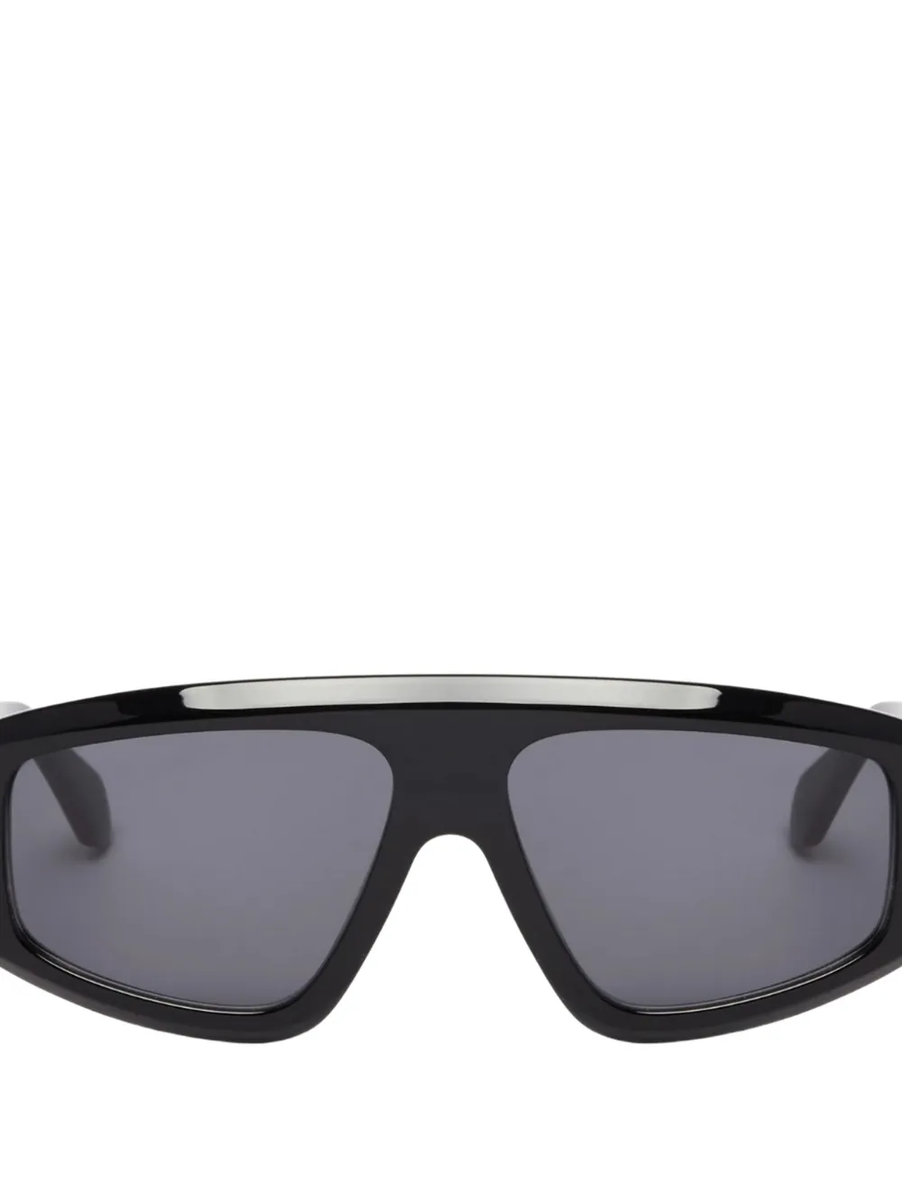 Alaia Eyewear Mask zonnebril Zwart