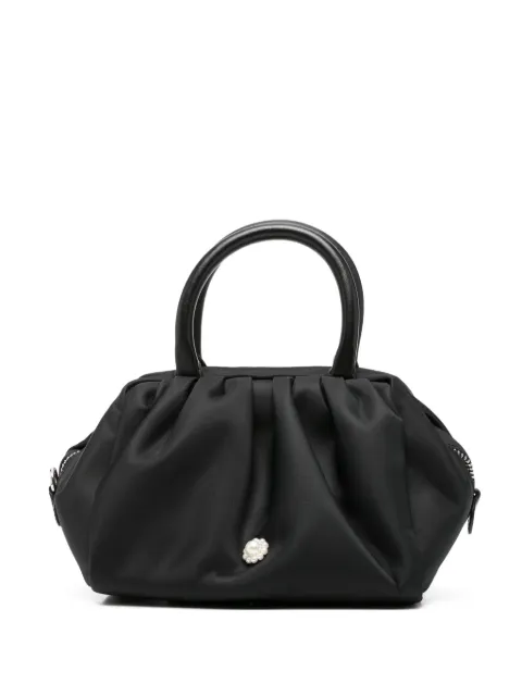 Simone Rocha mini pearl-embellished gathered tote bag