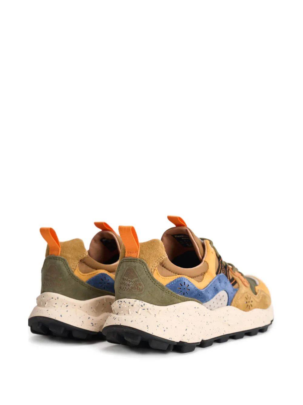 FLOWER MOUNTAIN Yamano 3 suede sneakers Geel