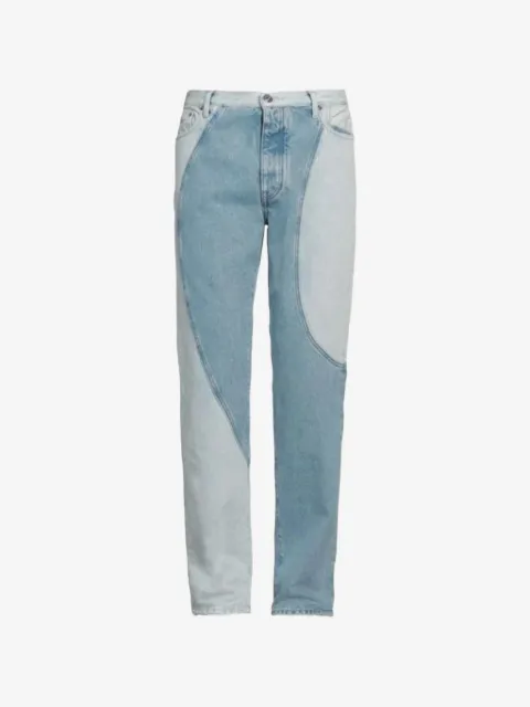 Off-White Blue Jeans
