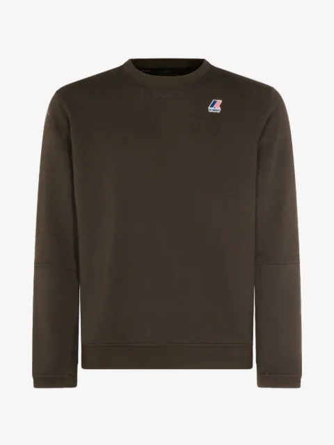 K-Way logo-patch sweater