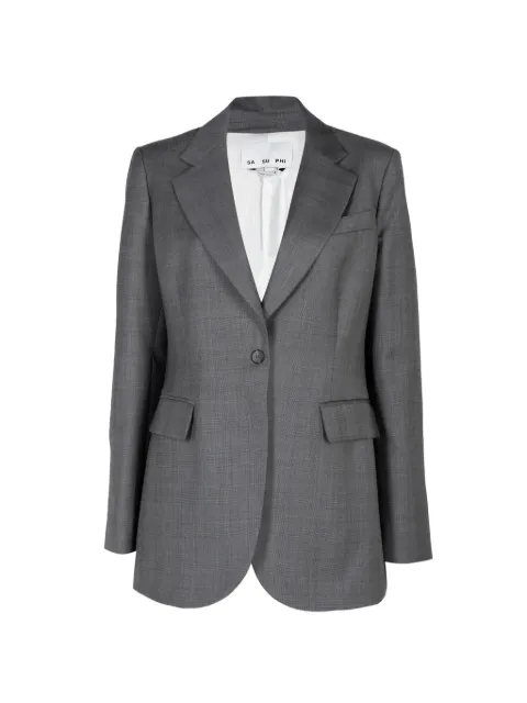 SA SU PHI Andrea notched-lapel blazer