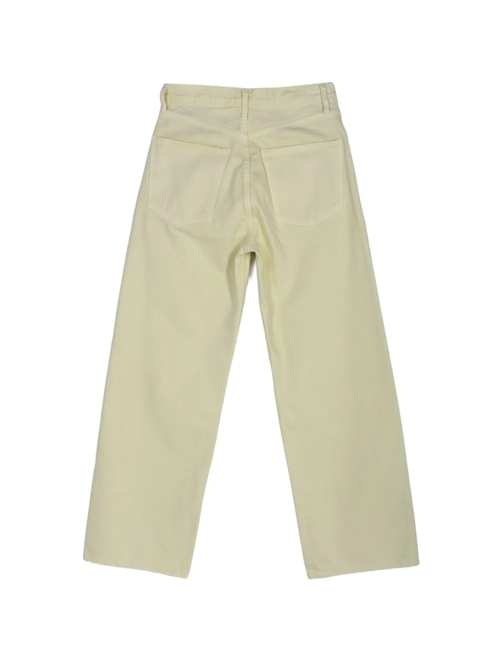 AGOLDE Jeans met wijde pijpen Geel