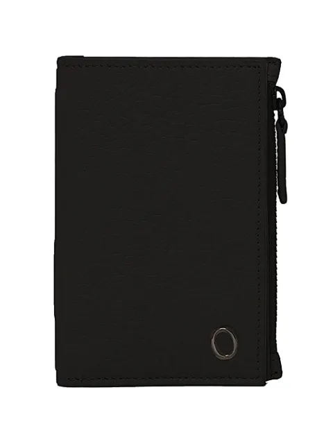 Orciani grained-leather wallet