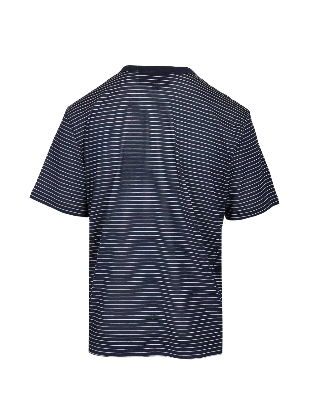 AMI Paris Gestreept T-shirt Blauw