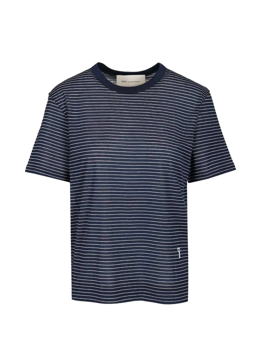 AMI Paris striped T-shirt - Blau