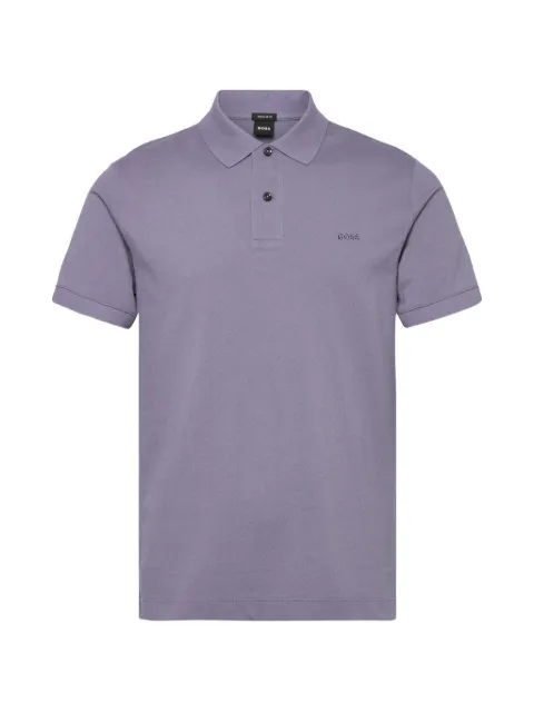 BOSS playera tipo polo con botones