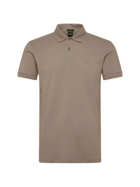 BOSS buttoned polo shirt