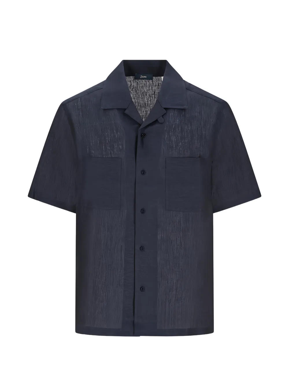 Herno short-sleeve shirt - Blue