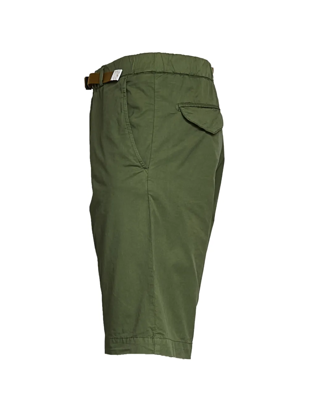 White Sand Bermuda shorts met trekkoord en zak Groen