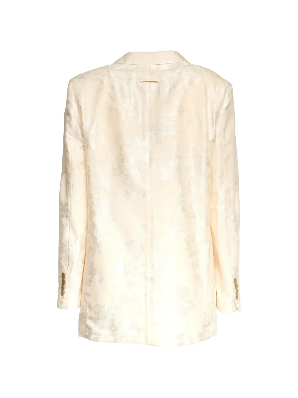 Department 5 Blazer met geborduurde bloemen Beige