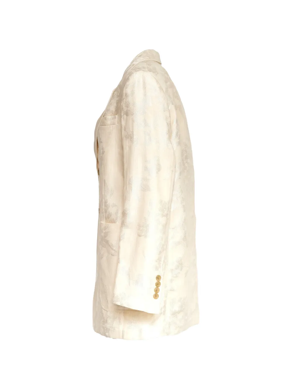 Department 5 Blazer met geborduurde bloemen Beige