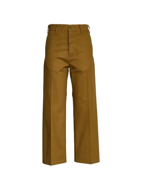 Department 5 button straight-leg trousers