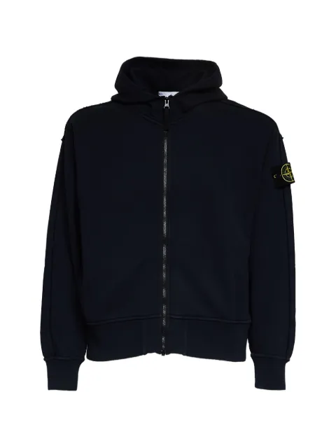 Stone Island zip hooded sweatshirt