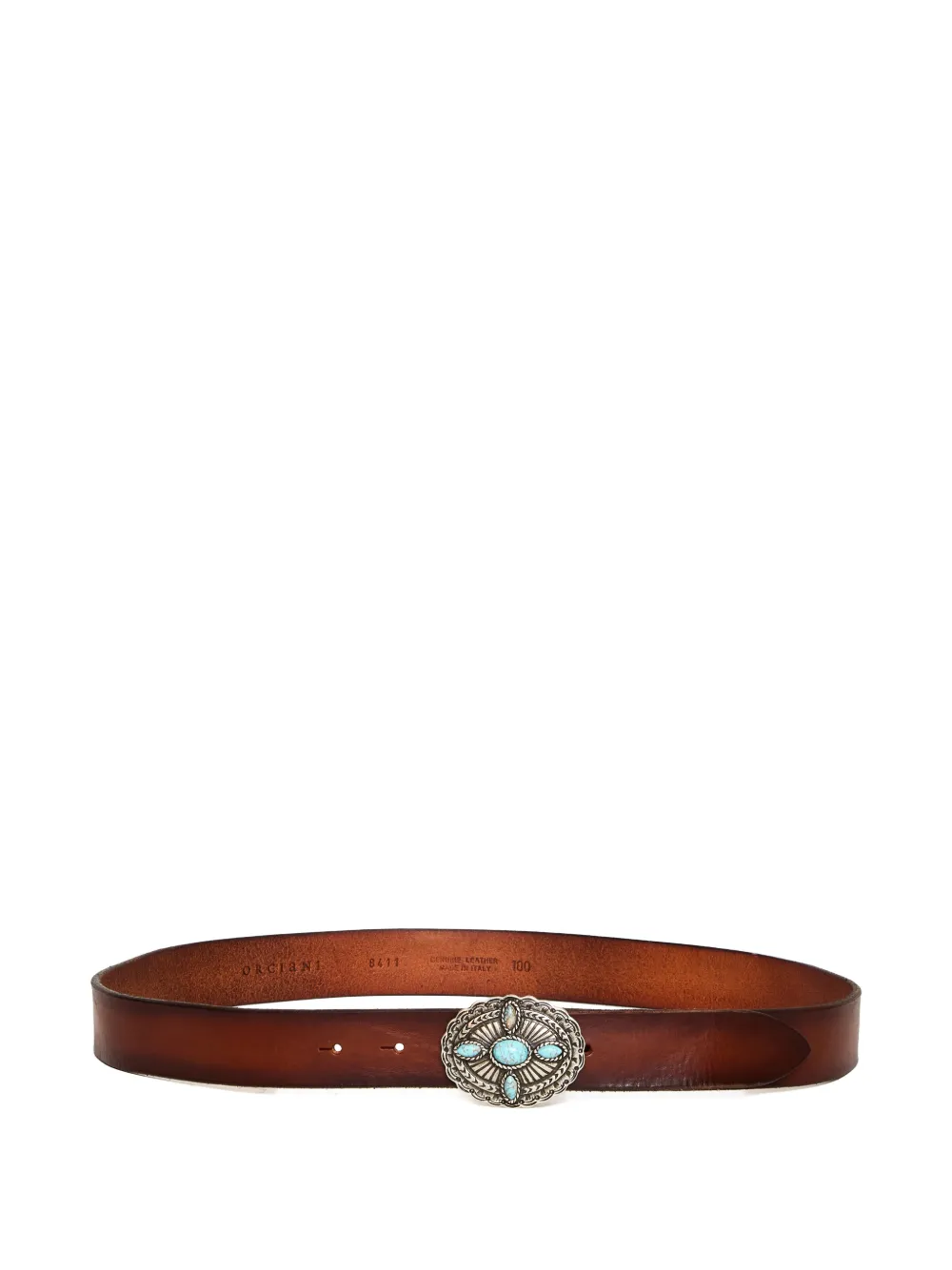 Orciani Bull Soft leather belt - Marrone