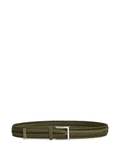 Orciani rope elastic linen belt