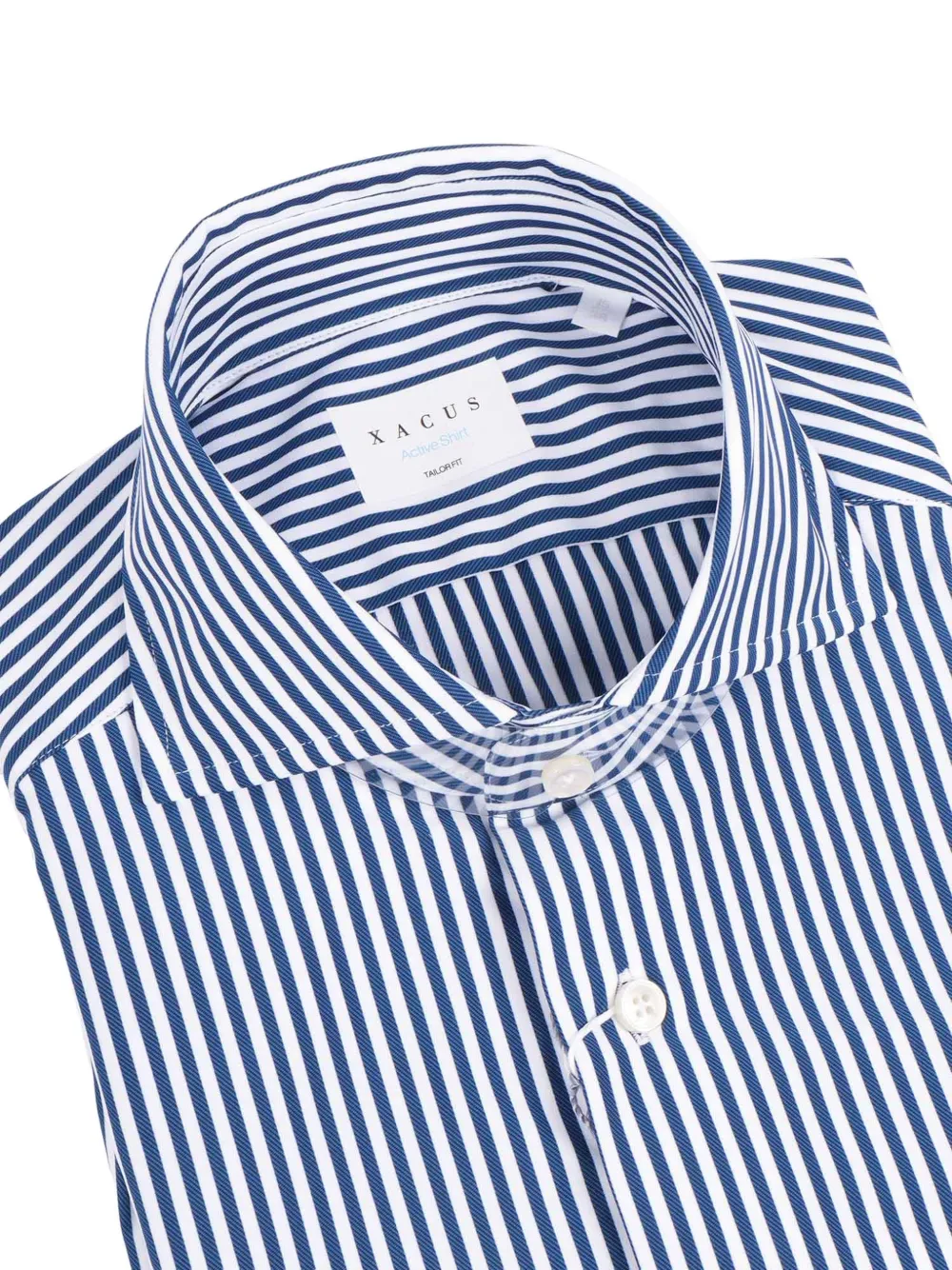  Xacus Camisa Active A Rayas - Azul 
