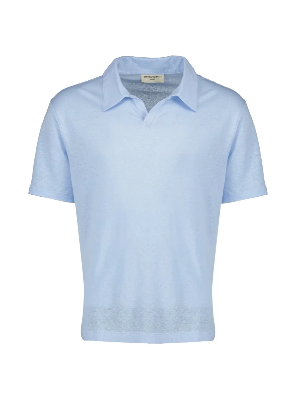 Officine Generale Johnny short-sleeve polo shirt - Blu