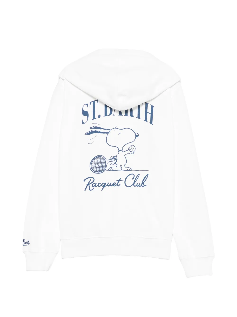 MC2 Saint Barth Kids x Peanuts Coney hoodie met lange mouwen Wit
