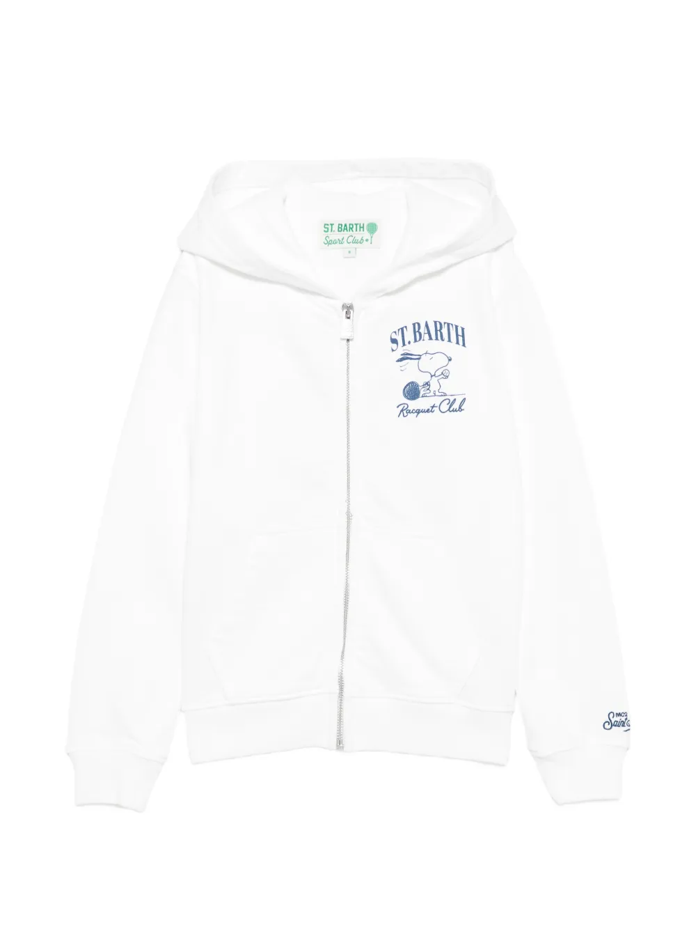 MC2 Saint Barth Kids x Peanuts Coney long-sleeves hoodie - Weiß