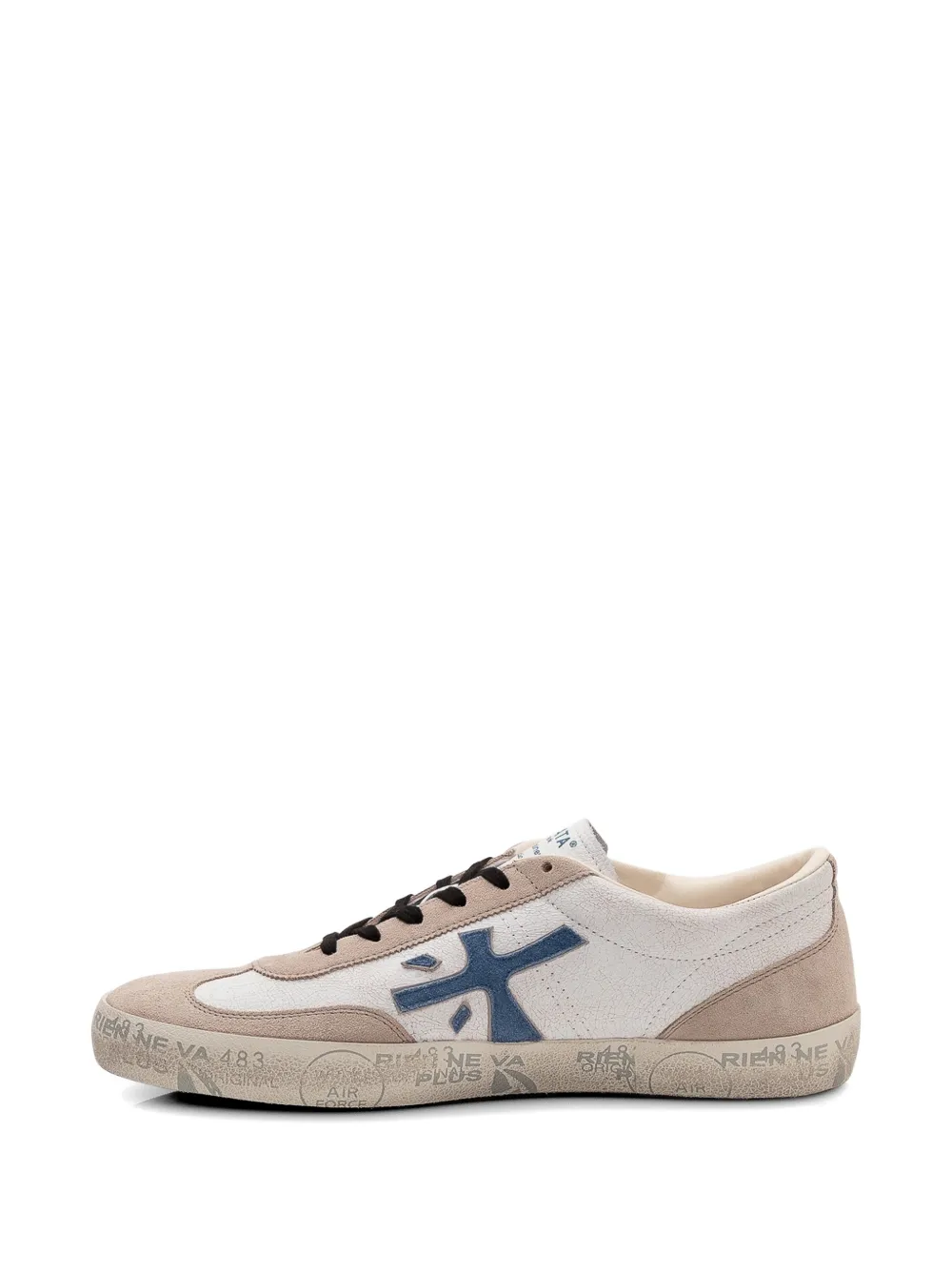 Premiata David 8089 logo sneakers Beige