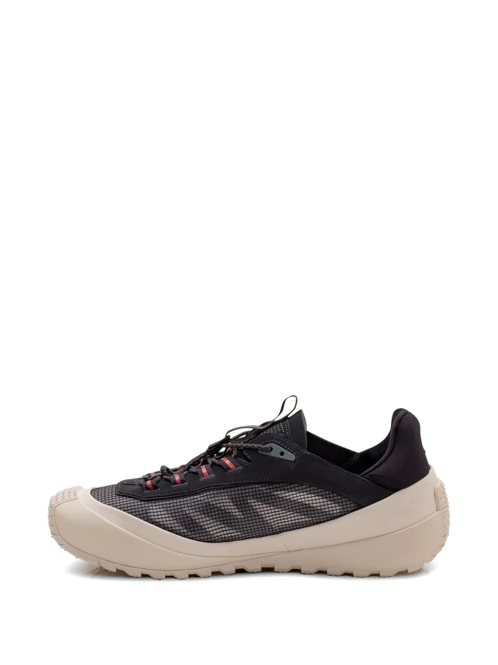 Moncler low-top lace-up sneakers Zwart