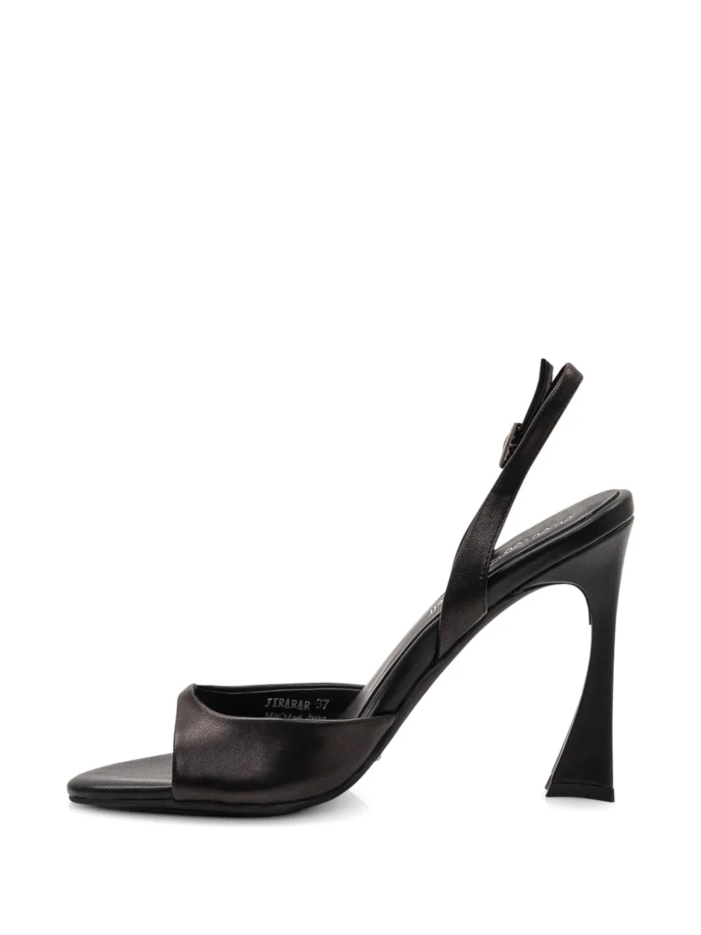 Jeffrey Campbell Augustine buckle strap sandals Zwart
