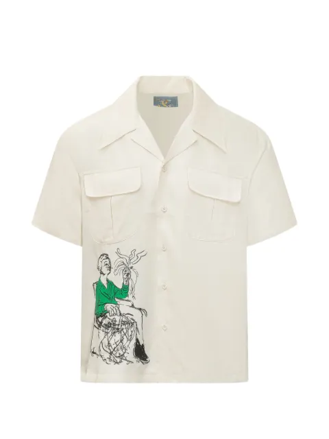 KidSuper 그래픽 포켓 셔츠