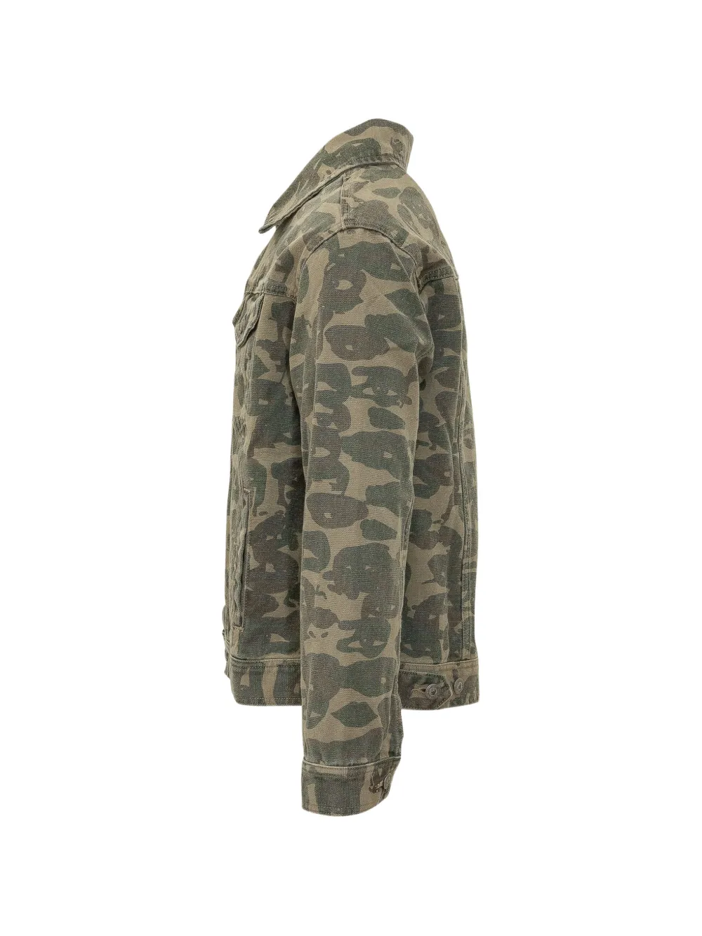 KidSuper Jack met camouflage-print en knoop Groen