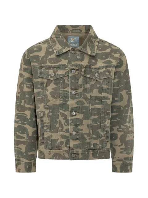 KidSuper camouflage button jacket
